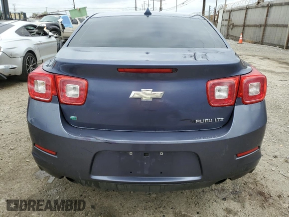 2014 Chevrolet Malibu LTZ with VIN 1G11H5SL3EF230095, listed as a Copart auction lot 54912235 with 208,730 mi miles and Salvage Title. Bid and sale history available at DreamBid. Image 6.