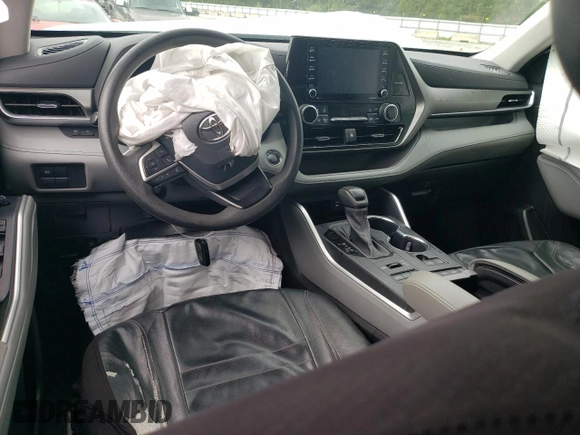 2022 Toyota Highlander L z VIN 5TDCZRBH1NS216485, wystawiony jako Copart lot #64766914 z przebiegiem 33 579 mil mil oraz Szkoda całkowita • Salvage title. Historia ofert i sprzedaży dostępna na DreamBid. Obrazek 8.