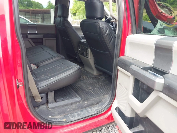 2017 Ford F-250 Lariat with VIN 1FT7W2B63HEE89552, listed as a IAAI auction lot 42254737 with 136,557 mi miles and . Bid and sale history available at DreamBid. Image 8.