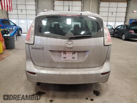 2009 Mazda 5 Grand Touring with VIN JM1CR29L890354647, listed as a Copart auction lot 48302305 with 180,810 mi miles and Salvage title. Bid and sale history available at DreamBid. Image 6.