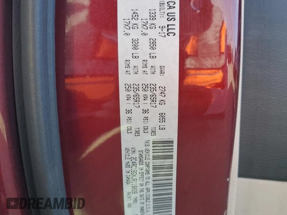 2018 Chrysler Pacifica Touring L with VIN 2C4RC1BGXJR118028, listed as a Copart auction lot 54763665 with 163,299 mi miles and Salvage Title. Bid and sale history available at DreamBid. Image 14.