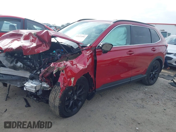 2024 Honda CR-V Sport with VIN 5J6RS5H56RL005742, listed as a IAAI auction lot 41153202 with 30,459 mi miles and . Bid and sale history available at DreamBid. Image 18.