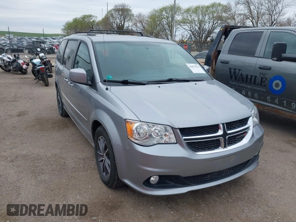 2017 Dodge Grand Caravan SXT with VIN 2C4RDGCG2HR842871, listed as a IAAI auction lot 42074716 with 174,227 mi miles and . Bid and sale history available at DreamBid. Image 6.