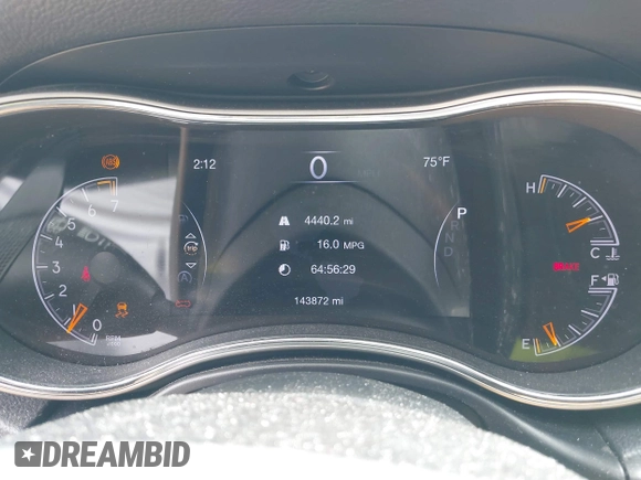2017 Jeep Grand Cherokee Altitude with VIN 1C4RJFAG0HC700419, listed as a IAAI auction lot 42553449 with 143,872 mi miles and . Bid and sale history available at DreamBid. Image 7.