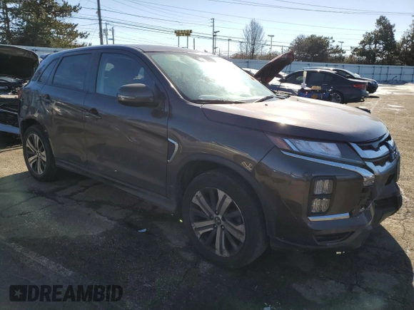 2022 Mitsubishi Outlander SE with VIN JA4APVAU2NU007556, listed as a Copart auction lot 88945175 with 108,511 mi miles and Salvage title. Bid and sale history available at DreamBid. Image 4.