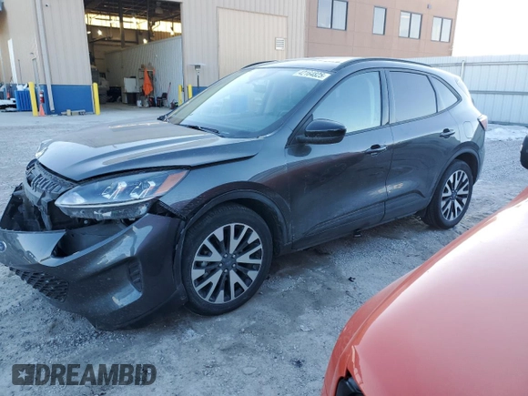2020 Ford Escape SE Sport Hybrid with VIN 1FMCU0BZ9LUB67981, listed as a Copart auction lot 42164825 with 89,982 mi miles and Salvage Title. Bid and sale history available at carsss.com. Image 1.