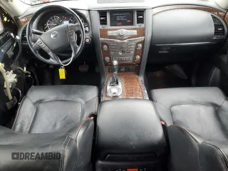 2020 Nissan Armada SV with VIN JN8AY2ND0LX017515, listed as a Copart auction lot 46450375 with 78,483 mi miles and Salvage Title. Bid and sale history available at carsss.com. Image 8.