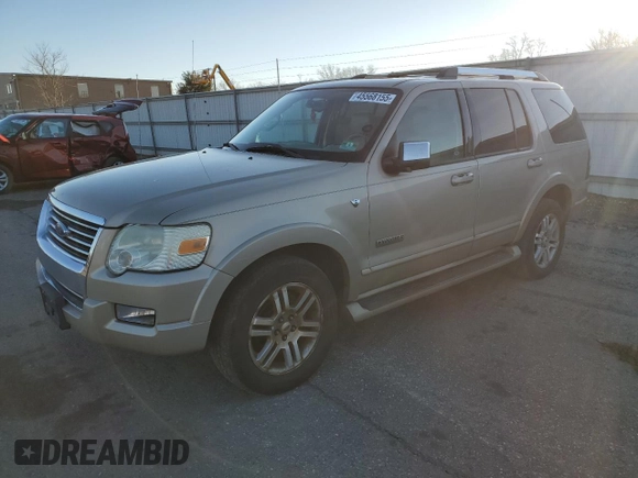 2007 Ford Explorer Limited с VIN 1FMEU75827UA80627, выставлен на аукционе Copart как лот 45568155 с пробегом 184 550 миль миль и Списание • Salvage title. История ставок и продаж доступна на DreamBid. Изображение 1.