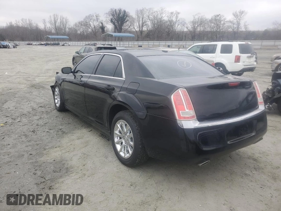 2014 Chrysler 300 with VIN 2C3CCAEG8EH358163, listed as a Copart auction lot 46223355 with 168,368 mi miles and Clean Title. Bid and sale history available at carsss.com. Image 2.