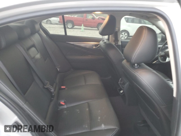 2021 Infiniti Q50 Red Sport 400 with VIN JN1FV7DP4MM850498, listed as a Copart auction lot 78503373 with 74,792 mi miles and Salvage Title. Bid and sale history available at DreamBid. Image 10.