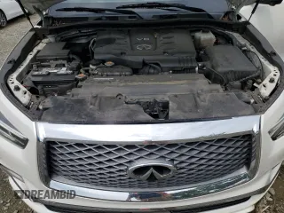 2019 Infiniti QX80 LUXE with VIN JN8AZ2NE6K9227058, listed as a Copart auction lot 64134284 with 89,785 mi miles and Salvage Title. Bid and sale history available at carsss.com. Image 13.