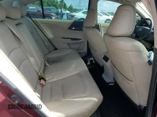 2015 Honda Accord EX-L with VIN 1HGCR2F82FA163233, listed as a Copart auction lot 51297955 with 32,343 mi miles and Salvage title. Bid and sale history available at DreamBid. Image 10.
