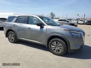 2024 Nissan Pathfinder S with VIN 5N1DR3AA4RC286281, listed as a Copart auction lot 54381925 with 16,150 mi miles and Salvage Title. Bid and sale history available at carsss.com. Image 4.
