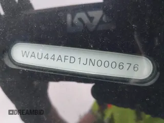2018 Audi A8 с VIN WAU44AFD1JN000676, выставлен на аукционе IAAI как лот 42387636 с пробегом 76 293 миль миль и . История ставок и продаж доступна на DreamBid. Изображение 17.