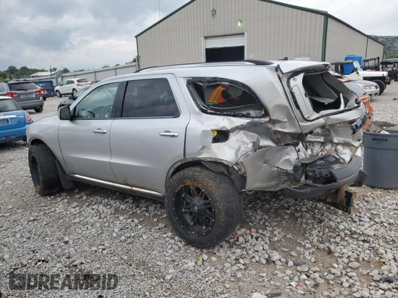 2013 Dodge Durango Crew with VIN 1C4RDJDG3DC613520, listed as a Copart auction lot 62261605 with Not provided miles and Salvage title. Bid and sale history available at DreamBid. Image 2.