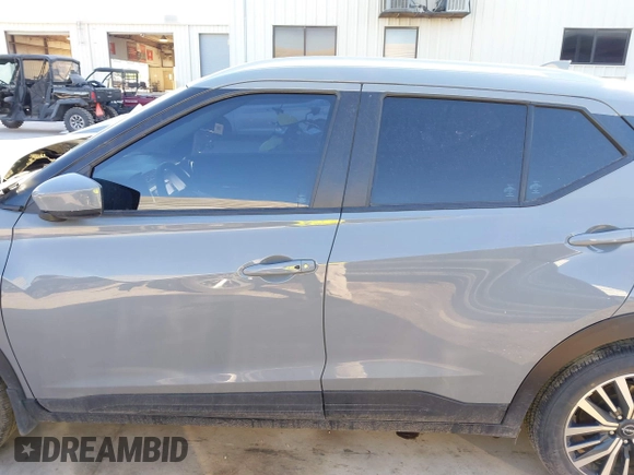 2023 Nissan Kicks SV with VIN 3N1CP5CV0PL496317, listed as a IAAI auction lot 42225207 with 37,802 mi miles and . Bid and sale history available at DreamBid. Image 14.