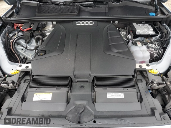 2024 Audi Q7 Premium Plus with VIN WA1LCBF74RD009644, listed as a Copart auction lot 74675544 with 916 mi miles and Non Repairable. Bid and sale history available at carsss.com. Image 12.