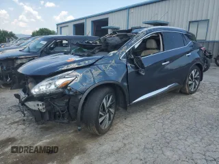2016 Nissan Murano SL z VIN 5N1AZ2MH1GN107346, wystawiony jako Copart lot #62585365 z przebiegiem Nie podano mil oraz Szkoda całkowita • Salvage title. Historia ofert i sprzedaży dostępna na DreamBid. Obrazek 1.