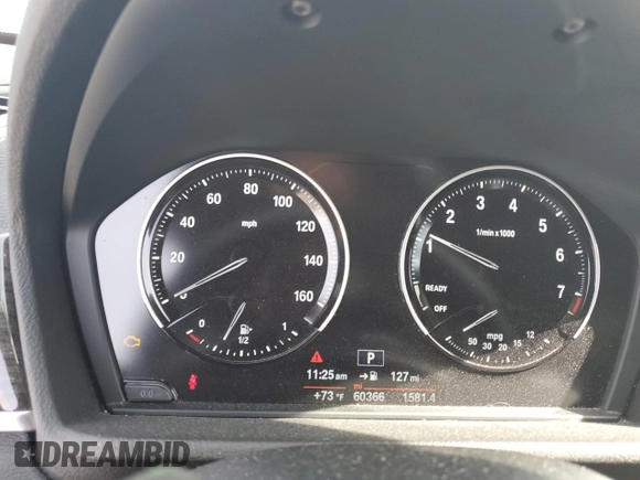 2018 BMW X2 sDrive28i with VIN WBXYJ3C33JEP75908, listed as a Copart auction lot 47314425 with 60,366 mi miles and Salvage Title. Bid and sale history available at carsss.com. Image 9.