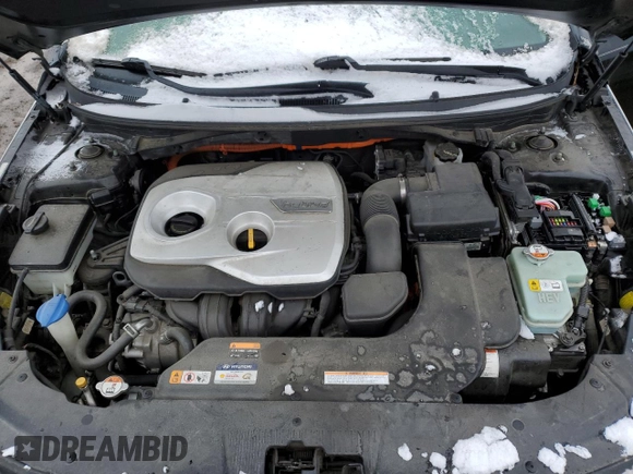 2016 Hyundai Sonata Hybrid Limited with VIN KMHE34L12GA014507, listed as a Copart auction lot 44608193 with 148,100 mi miles. Bid and sale history available at carsss.com. Image 11.