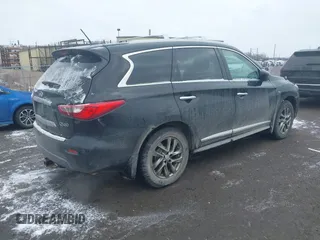 2015 Infiniti QX60 z VIN 5N1AL0MM7FC524175, wystawiony jako IAAI lot #41417720 z przebiegiem 124 622 mil mil oraz . Historia ofert i sprzedaży dostępna na DreamBid. Obrazek 4.