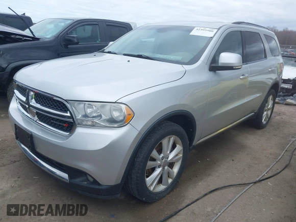 2012 Dodge Durango Crew with VIN 1C4SDJDT7CC309362, listed as a IAAI auction lot 41995500 with 227,049 mi miles and . Bid and sale history available at carsss.com. Image 2.