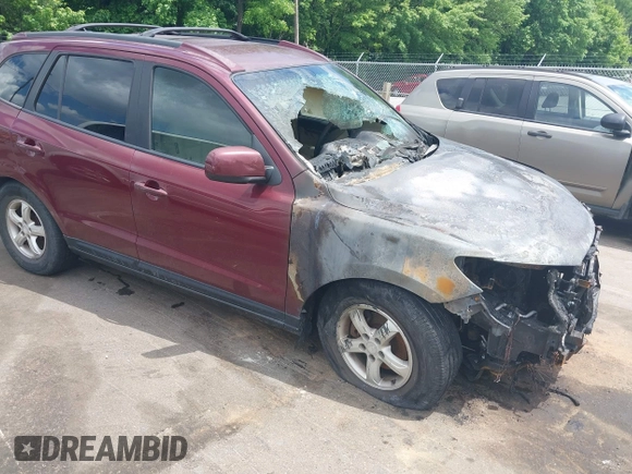 2007 Hyundai Santa Fe GLS with VIN 5NMSG13D07H091905, listed as a IAAI auction lot 42325035 with Not provided miles and . Bid and sale history available at DreamBid. Image 1.
