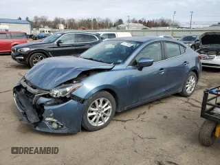 2015 Mazda 3 i Grand Touring with VIN 3MZBM1W73FM226964, listed as a Copart auction lot 47776265 with 96,328 mi miles and Salvage Title. Bid and sale history available at DreamBid. Image 1.