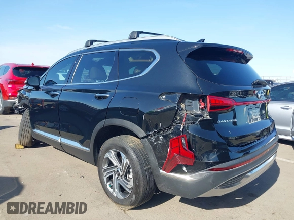 2023 Hyundai Santa Fe SEL with VIN 5NMS3DAJ6PH574739, listed as a IAAI auction lot 41968323 with 17,123 mi miles and . Bid and sale history available at DreamBid. Image 3.