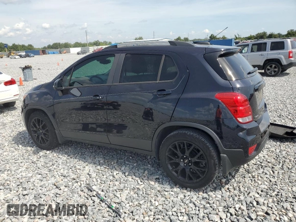 2021 Chevrolet Trax LT z VIN KL7CJLSB8MB356150, wystawiony jako Copart lot #52855555 z przebiegiem 51 781 mil mil oraz Szkoda całkowita • Salvage title. Historia ofert i sprzedaży dostępna na DreamBid. Obrazek 2.