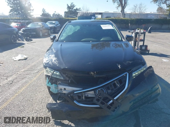2017 Acura TLX w/Technology Pkg with VIN 19UUB1F59HA002325, listed as a IAAI auction lot 41666427 with 105,730 mi miles. Bid and sale history available at carsss.com. Image 13.