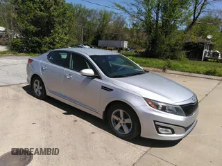2014 Kia Optima LX with VIN 5XXGM4A70EG340051, listed as a IAAI auction lot 42048762 with 146,519 mi miles. Bid and sale history available at carsss.com. Image 1.