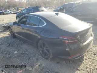 2023 Genesis G70 2.0T with VIN KMTG34TA5PU115666, listed as a Copart auction lot 78907334 with 19,747 mi miles and Salvage Title. Bid and sale history available at DreamBid. Image 2.
