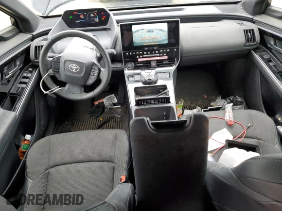 2023 Toyota bZ4X XLE with VIN JTMAAAAA7PA026565, listed as a Copart auction lot 44825145 with 17,890 mi miles and Salvage Title. Bid and sale history available at DreamBid. Image 8.
