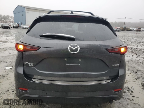2025 Mazda CX-5 2.5 S Select Package with VIN JM3KFBBL4S0541766, listed as a Copart auction lot 43117665 with 3,726 mi miles and Salvage Title. Bid and sale history available at carsss.com. Image 6.