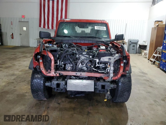 2022 Ford Bronco z VIN 1FMDE5BH9NLB59829, wystawiony jako Copart lot #43085555 z przebiegiem 16 727 mil mil oraz Czysty tytuł • Clean title. Historia ofert i sprzedaży dostępna na DreamBid. Obrazek 5.