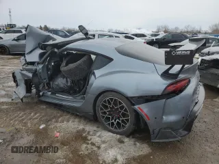 2021 Toyota GR Supra 3.0 with VIN WZ1DB0C02MW036414, listed as a Copart auction lot 46952475 with 0 mi miles and Non Repairable. Bid and sale history available at carsss.com. Image 2.