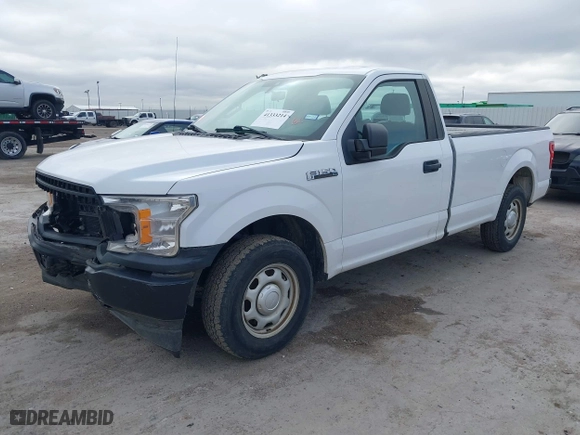 2019 Ford F-150 XL with VIN 1FTMF1CB8KKC91003, listed as a IAAI auction lot 41333214 with 50,160 mi miles. Bid and sale history available at carsss.com. Image 17.