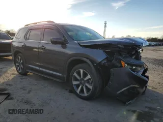 2023 Honda Pilot Elite with VIN 5FNYG1H82PB046598, listed as a Copart auction lot 42170175 with 35,894 mi miles and Salvage Title. Bid and sale history available at carsss.com. Image 4.