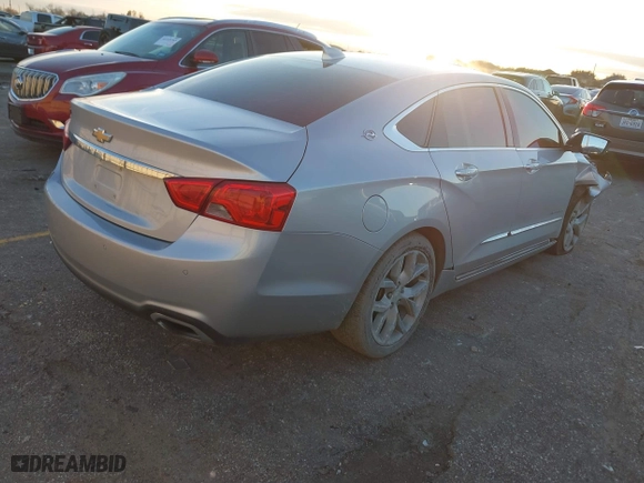 2019 Chevrolet Impala Premier with VIN 1G1105S34KU124446, listed as a IAAI auction lot 41276342 with 77,408 mi miles. Bid and sale history available at carsss.com. Image 4.