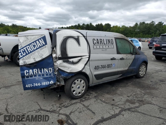 2019 Ford Transit Connect XLT with VIN NM0LS7F22K1408504, listed as a Copart auction lot 56724995 with Not provided miles and Salvage title. Bid and sale history available at DreamBid. Image 3.