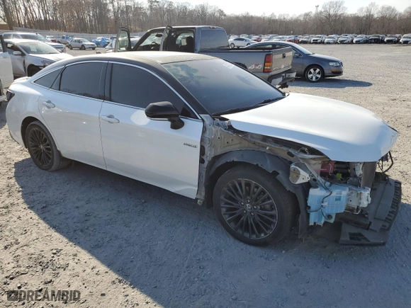 2019 Toyota Avalon Hybrid Limited with VIN 4T1B21FB9KU006159, listed as a Copart auction lot 43402355 with 129,787 mi miles and Salvage Title. Bid and sale history available at carsss.com. Image 4.