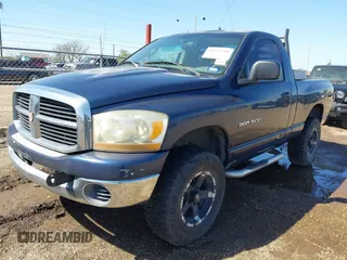 2006 Dodge 1500 SLT with VIN 1D7HU16N76J167111, listed as a IAAI auction lot 41634501 with 220,556 mi miles and . Bid and sale history available at DreamBid. Image 2.