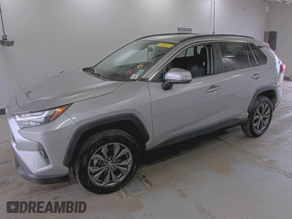 2022 Toyota RAV4 Hybrid XLE Premium with VIN 4T3B6RFV5NU085564, listed as a IAAI auction lot 42854215 with 49,616 mi miles and . Bid and sale history available at DreamBid. Image 26.