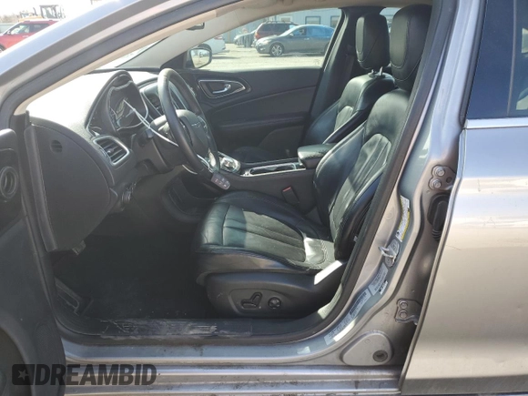 2015 Chrysler 200 C with VIN 1C3CCCCB6FN544974, listed as a Copart auction lot 51421285 with 195,262 mi miles and Salvage Title. Bid and sale history available at DreamBid. Image 7.