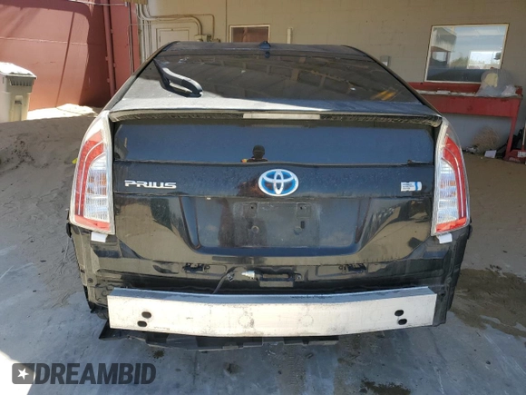 2014 Toyota Prius Four with VIN JTDKN3DU0E1778602, listed as a Copart auction lot 55236465 with 0 mi miles and Salvage Title. Bid and sale history available at carsss.com. Image 6.