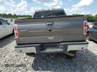 2014 Ford F-150 XL with VIN 1FTFW1ET7EFB81393, listed as a Copart auction lot 57052264 with 100,586 mi miles and Salvage title. Bid and sale history available at DreamBid. Image 6.