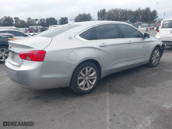 2020 Chevrolet Impala LT with VIN 1G11Z5S3XLU109697, listed as a IAAI auction lot 41698822 with 102,541 mi miles. Bid and sale history available at carsss.com. Image 4.