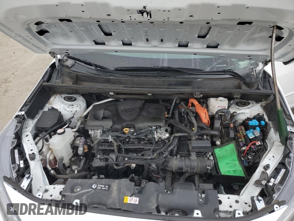 2023 Toyota RAV4 Hybrid XLE with VIN 2T3UWRFV1PW154391, listed as a Copart auction lot 50658455 with 86,579 mi miles and Salvage Title. Bid and sale history available at carsss.com. Image 12.