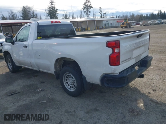 2021 Chevrolet Silverado 1500 Work Truck with VIN 3GCNWAEKXMG273176, listed as a IAAI auction lot 41632014 with 99,075 mi miles. Bid and sale history available at carsss.com. Image 3.